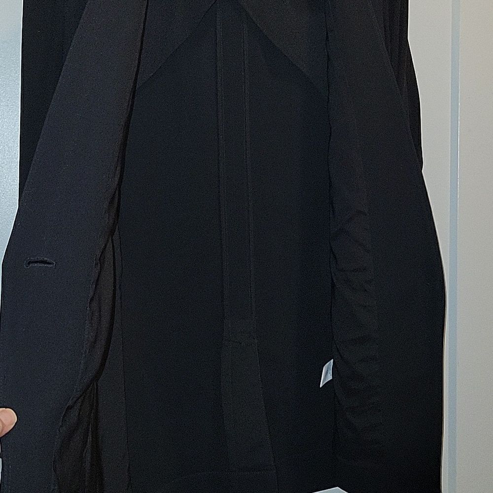 Helmut Lang Size 8 Black Single Button Jacket Bla… - image 5